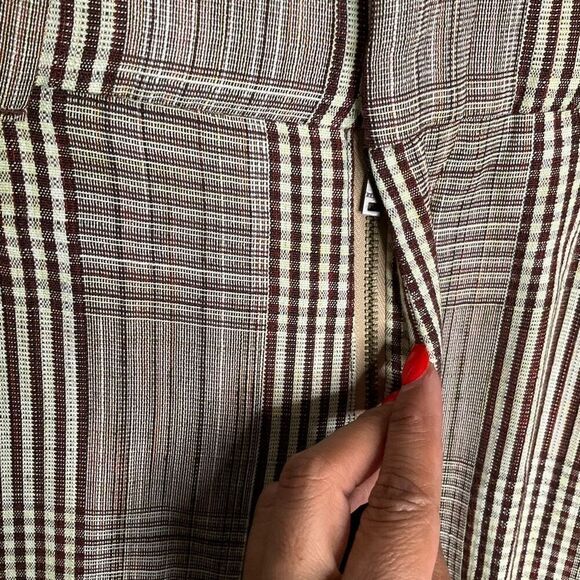 Re/Done 70s Plaid Trouser - Picture 8 of 11